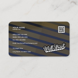 Modern Professionell för luxe-gradient Foil Visitkort