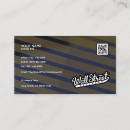 Modern Professionell för luxe-gradient Foil Visitkort