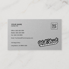 Modern Professionell för luxe-gradient Foil Visitkort