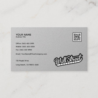 Modern Professionell för luxe-gradient Foil Visitkort