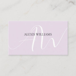 Modern Professionell för minimal Elegant Visitkort