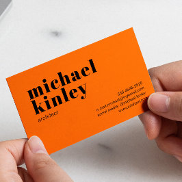Modern professionell för minimalistisk elegant visitkort