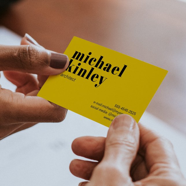 Modern professionell för minimalistisk elegant visitkort (Skapare uppladdad)