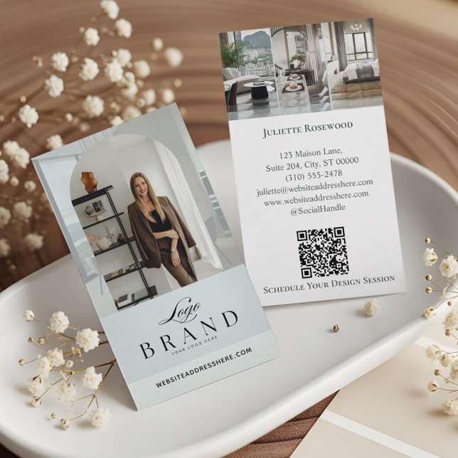 Modern Professionell Foto Ark Foto Galleri Logotyp Visitkort (Modern Professional Photo Arch Photo Galley Logo Business Card)