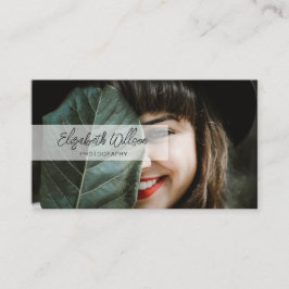 Modern Professionell Handskriven skriptövertäcknin Visitkort