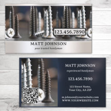 Modern Professionell Handyman QR-kod