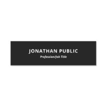 Modern Professionell i svart och vitt