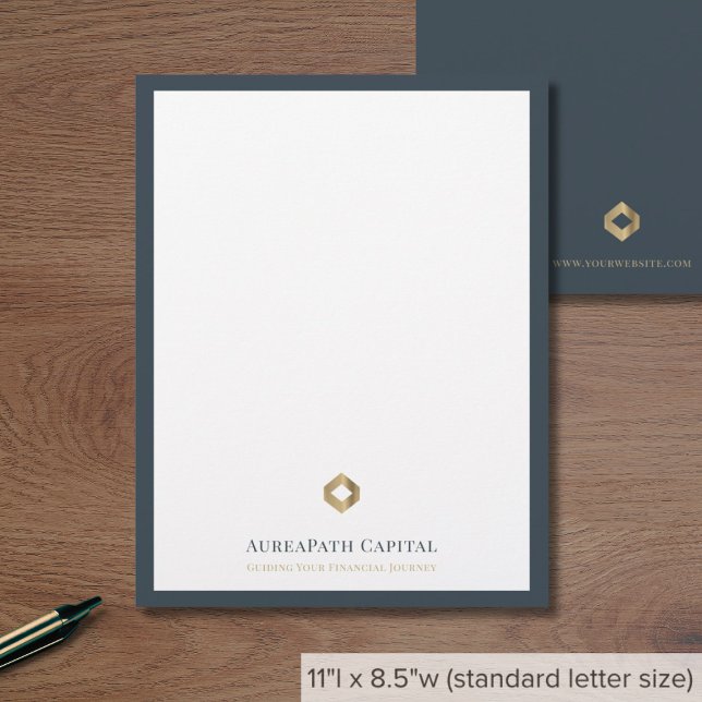 Modern Professionell Letterhead Brevhuvud (Skapare uppladdad)