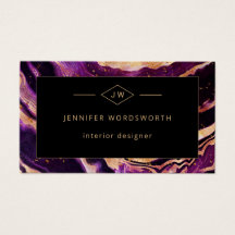 Modern Professionell Lila Black Abstrakt QR-kod