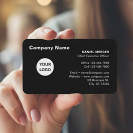 Modern professionell logodesign visitkort