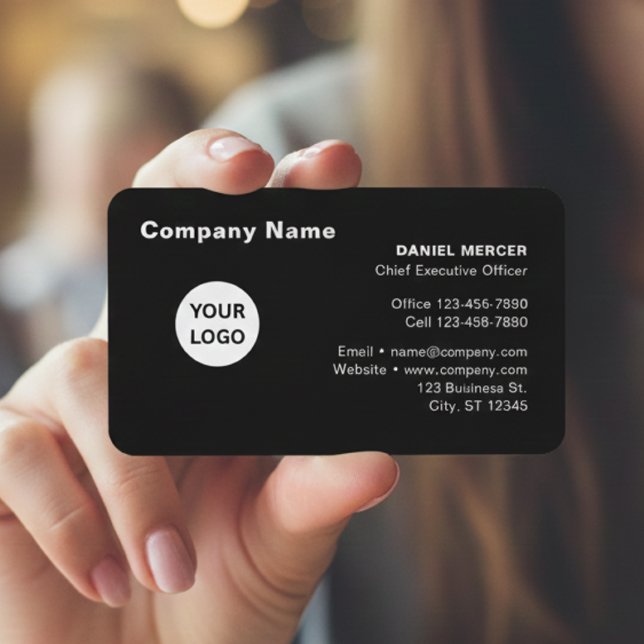 Modern professionell logodesign visitkort (Skapare uppladdad)