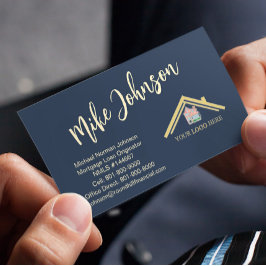 Modern Professionell-Logotyp QR-kod Visitkort