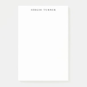 Modern Professionell med enkel minimalistisk Post-it Block