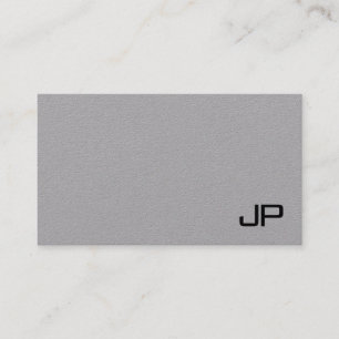 Modern Professionell med enkel monogram Visitkort