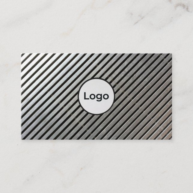 Modern Professionell Minimal Logotyp Visitenkort Visitkort (Framsida)