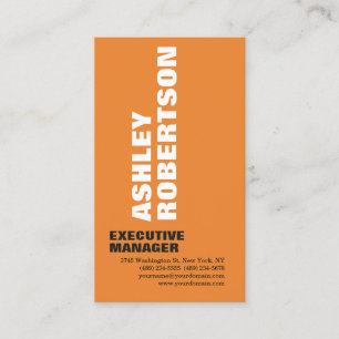 Modern Professionell - minimalistisk Elegant med f Visitkort