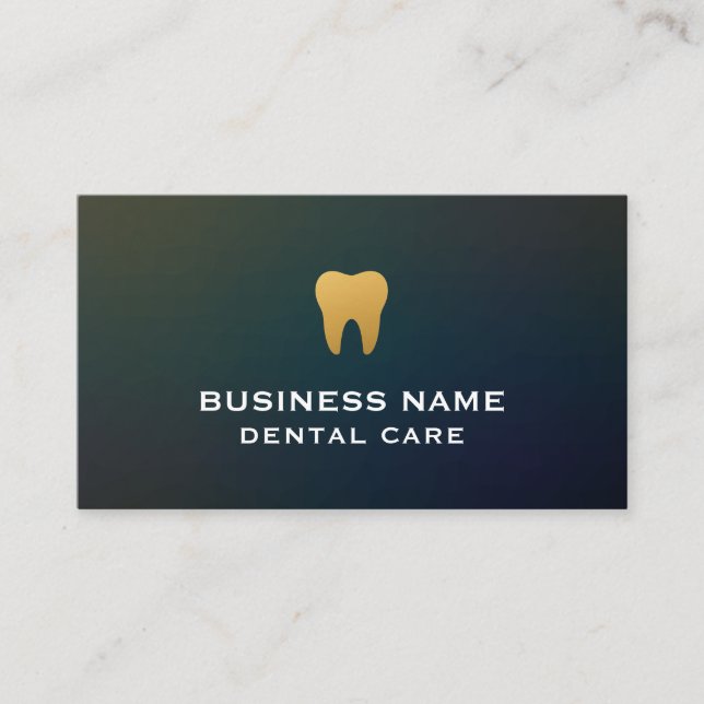 Modern Professionell - minimalistisk Executive Gen Visitkort (Framsida)