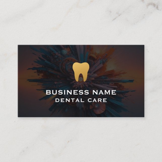 Modern Professionell - minimalistisk Executive Gen Visitkort (Framsida)