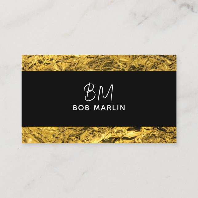 Modern professionell minimalistisk exekutiv generi visitkort (Framsida)