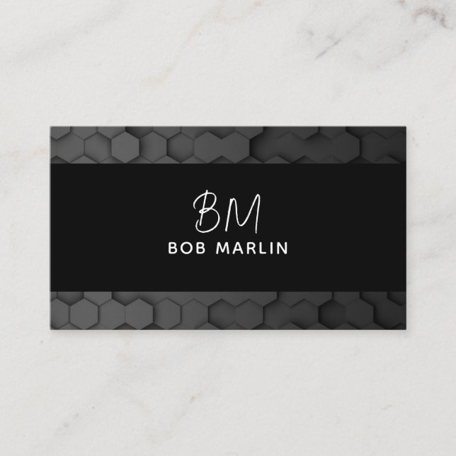 Modern professionell minimalistisk exekutiv generi visitkort (Framsida)