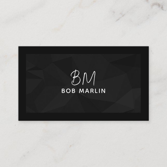 Modern professionell minimalistisk exekutiv generi visitkort (Framsida)