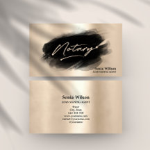 Modern Professionell Notary Loan Signing Agent