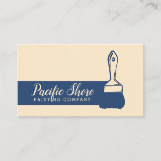 Modern Professionell Painting Company Visitkort