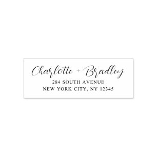 Modern Professionell - personlig Returadress Självfärgande Stämpel