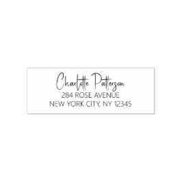 Modern Professionell - personlig Returadress Självfärgande Stämpel