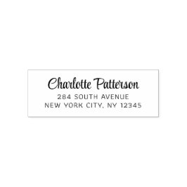 Modern Professionell - personlig Returadress Självfärgande Stämpel