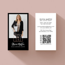 Modern Professionell Real Gods Photo & Logotyp Visitkort