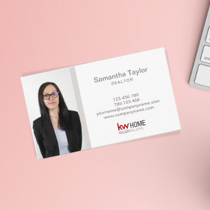 Modern Professionell Realtor Real Gods Lägg till b Visitkort