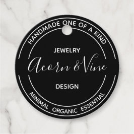 Modern professionell varumärkesdesign | Svart Gåvor Etiketter