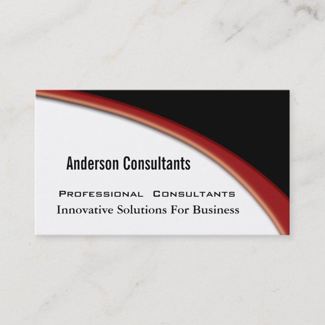Modern Professionell Visitkort (Framsida)