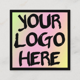 Modern Professionell - visitkortsmall Fyrkantigt Visitkort