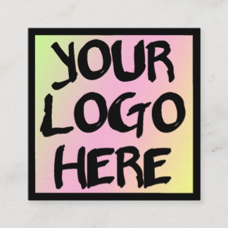 Modern Professionell - visitkortsmall Fyrkantigt Visitkort