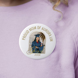 Modern Proud Mamma i Grad-Anpassningsbarna Photo B Knapp