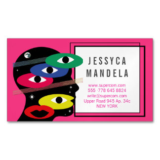 Modern Psychologist Magnetic Cards Magnetiska Visitkort