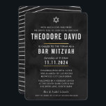 MODERN PUB MITZVAH Svart mönster enkel inbjudan<br><div class="desc">med kat masard >> kat@simplysweetPAPERIE.com <<< PUB MITZVAH Inbjudan till ditt barn att konfigurera trendiget som mall är det enkelt att lägga till egna uppgifter eller slått anpassningsknappen och du kan lägga till eller ändra text, typsnitt, storlekar osv. TIP: 1. Om du vill ändra/flytta grafik/ändra bakgrund slå färg knappen "anpassa"....</div>
