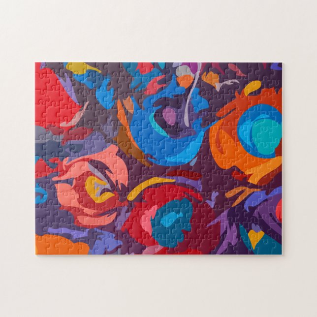 Modern pussel för Vuxnor (Horisontell)