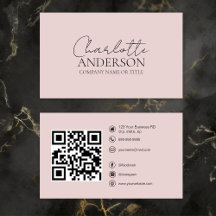 Modern QR Anpassningsbar Social Media Rosa