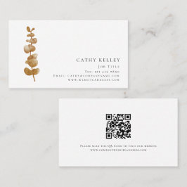 Modern QR-kod för alla yrken, Affärskort Visitkort