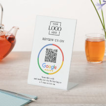 Modern QR-kod för Google-recensioner för företagsm