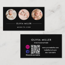 Modern QR-kod för sociala medier | Minimalistisk p