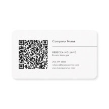 Modern QR-kod och Logotyp för företag
