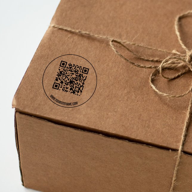 Modern QR-kod Stämpel (Skapare uppladdad)