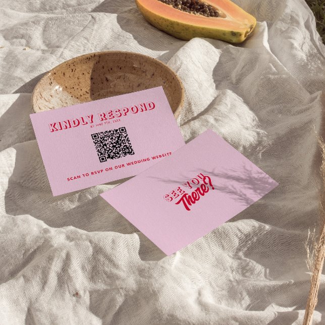 Modern QR-kodens färgade återköldsformat unikt Brö OSA Kort (Skapare uppladdad)