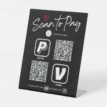 Modern QR-kodsökning för att betala betalningsalte