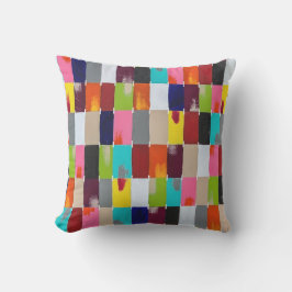 Modern Quilt 16 x 16 utomhus Dekorativ kudde
