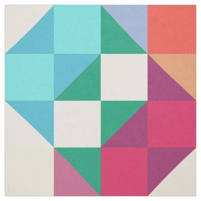 modern quilt dopamin tyg (Provkarta)